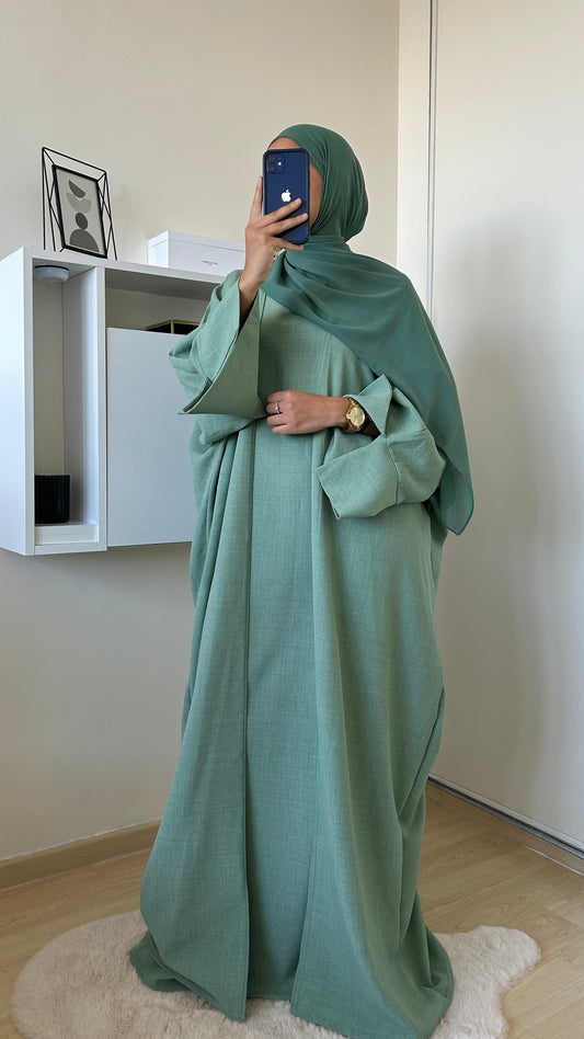 Ensemble Kimono en lin